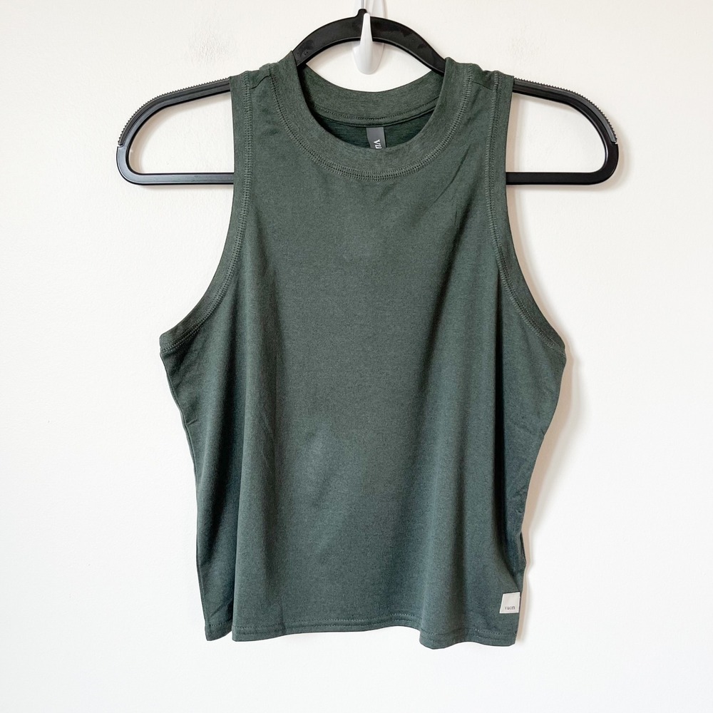 Vuori Womens Energy Tank Top XS Green